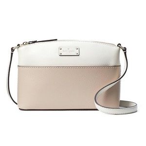 Kate Spade Millie Grove Street Crossbody bag in beige/cement